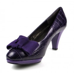 zapatos lila .7586l