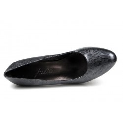 zapatos gris acero. 7586