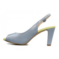 peep toe destalonado azul 63