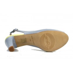 peep toe destalonado azul 63