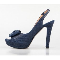 peep toe azul destalonado natura 