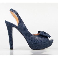 peep toe azul destalonado natura 