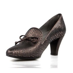 zapatos bronce con lazo .175