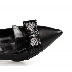 zapatos de puntera con lazo.1414