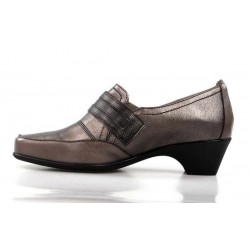 zapatos sport dorados .14504