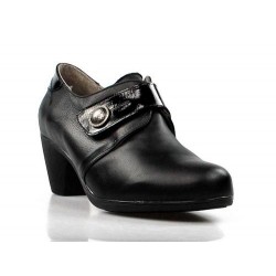 zapatos negros de plantilla extraible .14516
