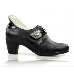 zapatos negros de plantilla extraible .14516