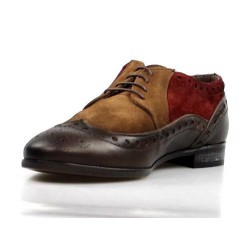 zapatos multi color tipo ingles. 15019