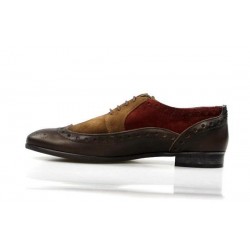 zapatos multi color tipo ingles. 15019