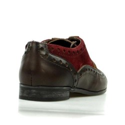 zapatos multi color tipo ingles. 15019