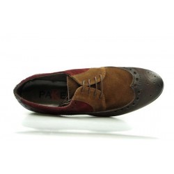 zapatos multi color tipo ingles. 15019