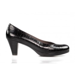 zapatos de salon marrones .1700