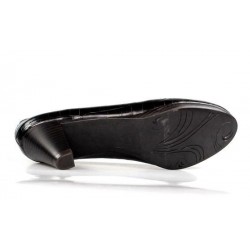 zapatos de salon marrones .1700