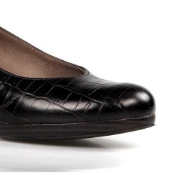 zapatos de salon marrones .1700