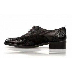 zaaptos blucher marrones .30025