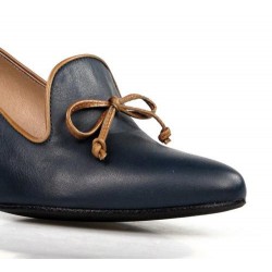 zapatos azules de tacón .175