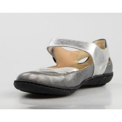 zapato plateado sport .ps12