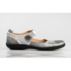 zapato plateado sport .ps12