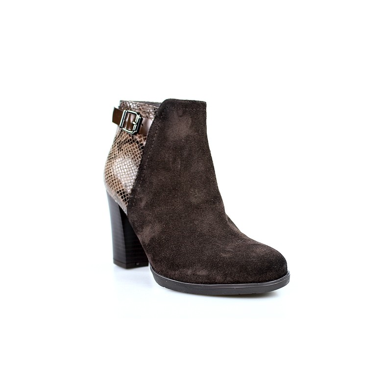 botines marrones de ante .a8