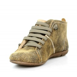 abotinados camel con cordones.1310