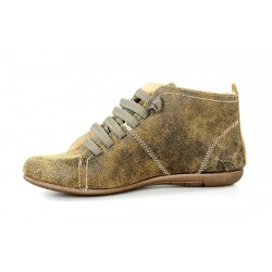 abotinados camel con cordones.1310