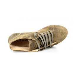 abotinados camel con cordones.1310