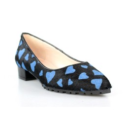 zapatos puntera corazones azules .gr