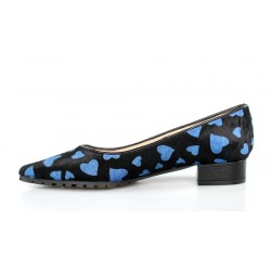 zapatos puntera corazones azules .gr