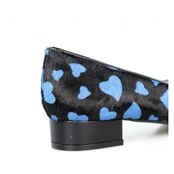 zapatos puntera corazones azules .gr