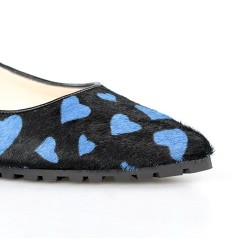 zapatos puntera corazones azules .gr