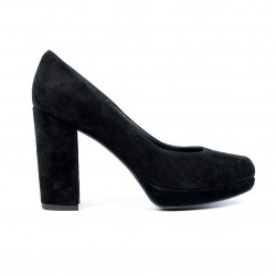 zapatos  de ante nego con plataforma.zl6