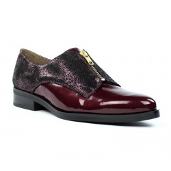 Zapatos masculinos para mujer granates .16185
