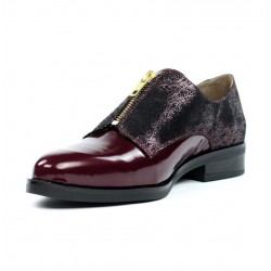 Zapatos masculinos para mujer granates .16185