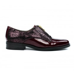 Zapatos masculinos para mujer granates .16185