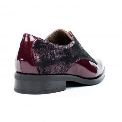 Zapatos masculinos para mujer granates .16185