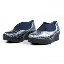 Zapatos de cuña con elásticos.5812