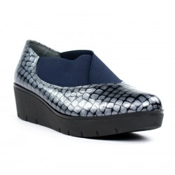 Zapatos de cuña con elásticos.5812