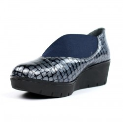 Zapatos de cuña con elásticos.5812