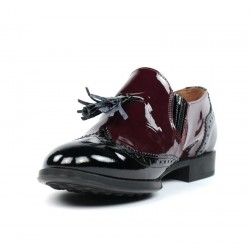 Zapatos burdeos y negros charol.ps49