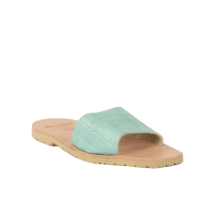 Comprar sandalias baratas de piel planas destalonadas