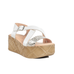 Sandalias blancas con...
