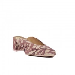 Zapatos mujer verano destalonados salones mule piel