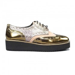 Zapatos nude blucher .60416