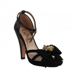 Luxax sandalias negras de...