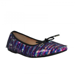 Manoletinas multicolor con...