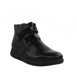 Botines de mujer negros de...