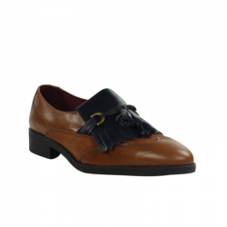 Vitelo mocasines mujer piel...