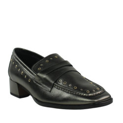 Mocasines mujer piel...