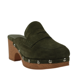 Carmela zuecos verdes de...