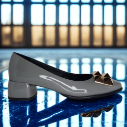 Lodi zapatos salon grises...